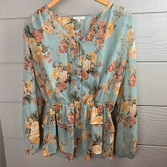 Pleione Tops - Pleione Puffy Sleeve Top